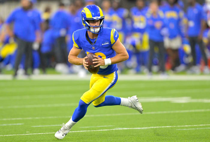 Bennett during a preseason game in August.